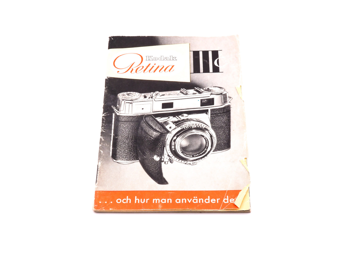 Kodak Retina IIIc Instructions - Accessory