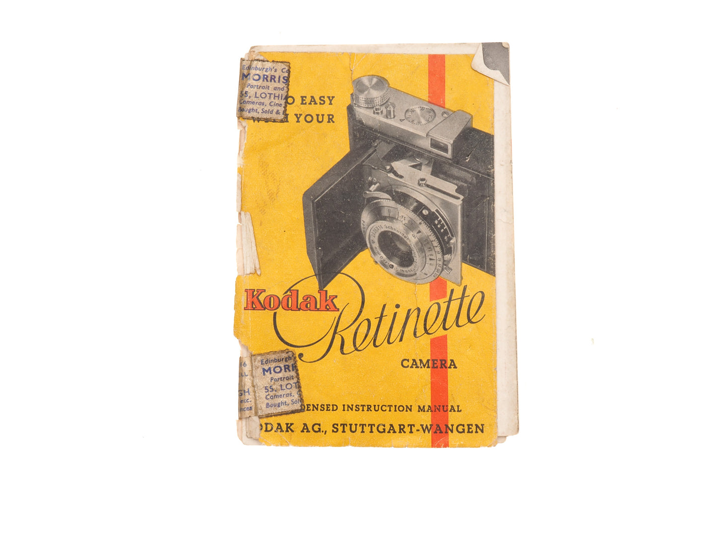 Kodak Retinette Instructions - Accessory