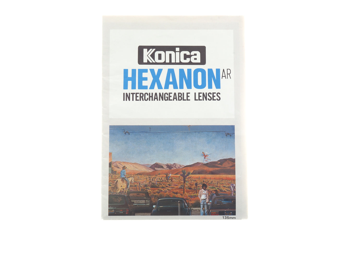 Konica Hexanon AR Lenses Booklet - Accessory