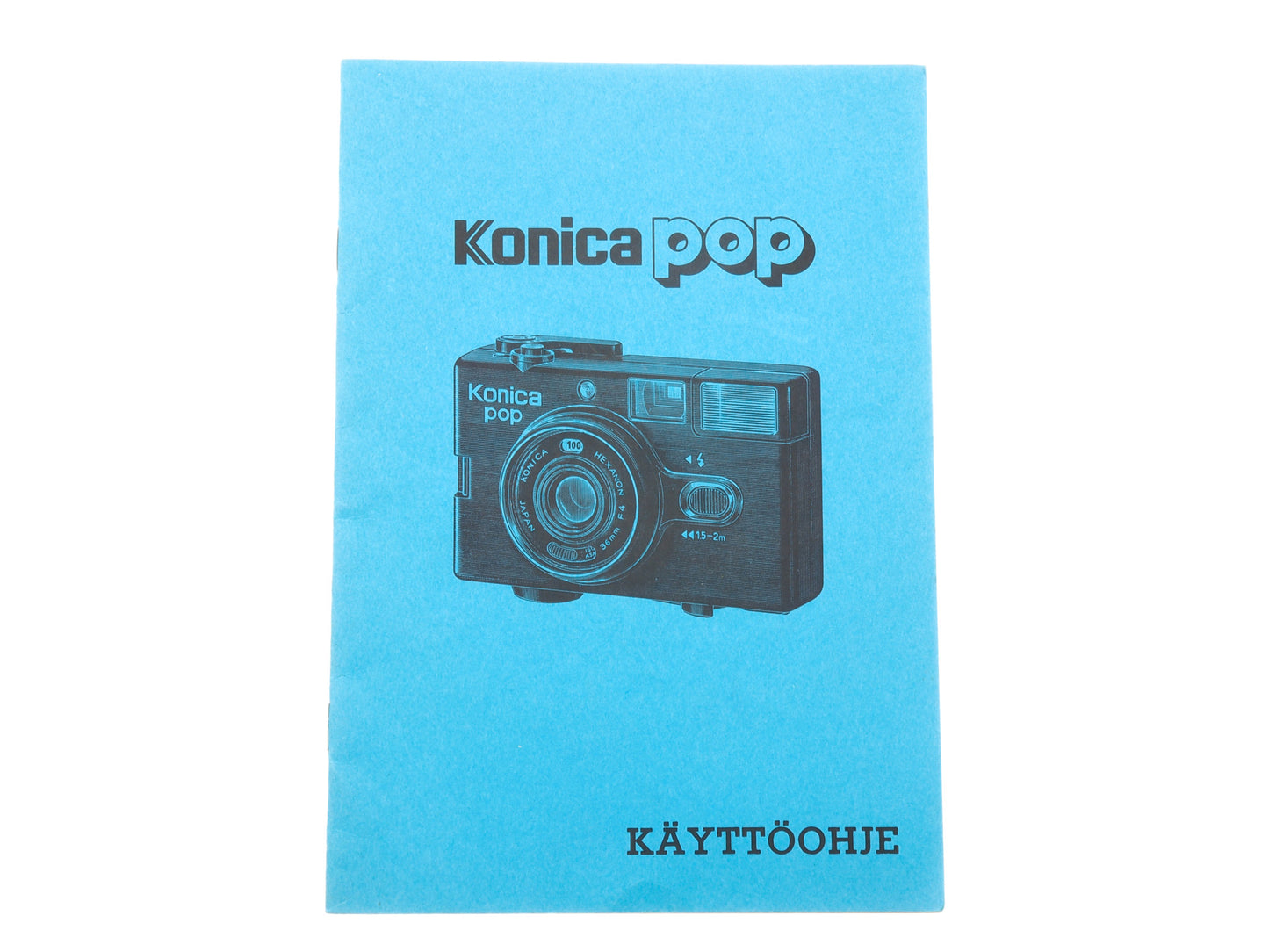 Konica Pop Instructions - Accessory
