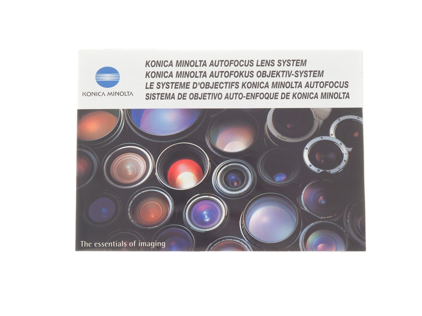Konica Minolta Autofocus Lens System Booklet - Accessory