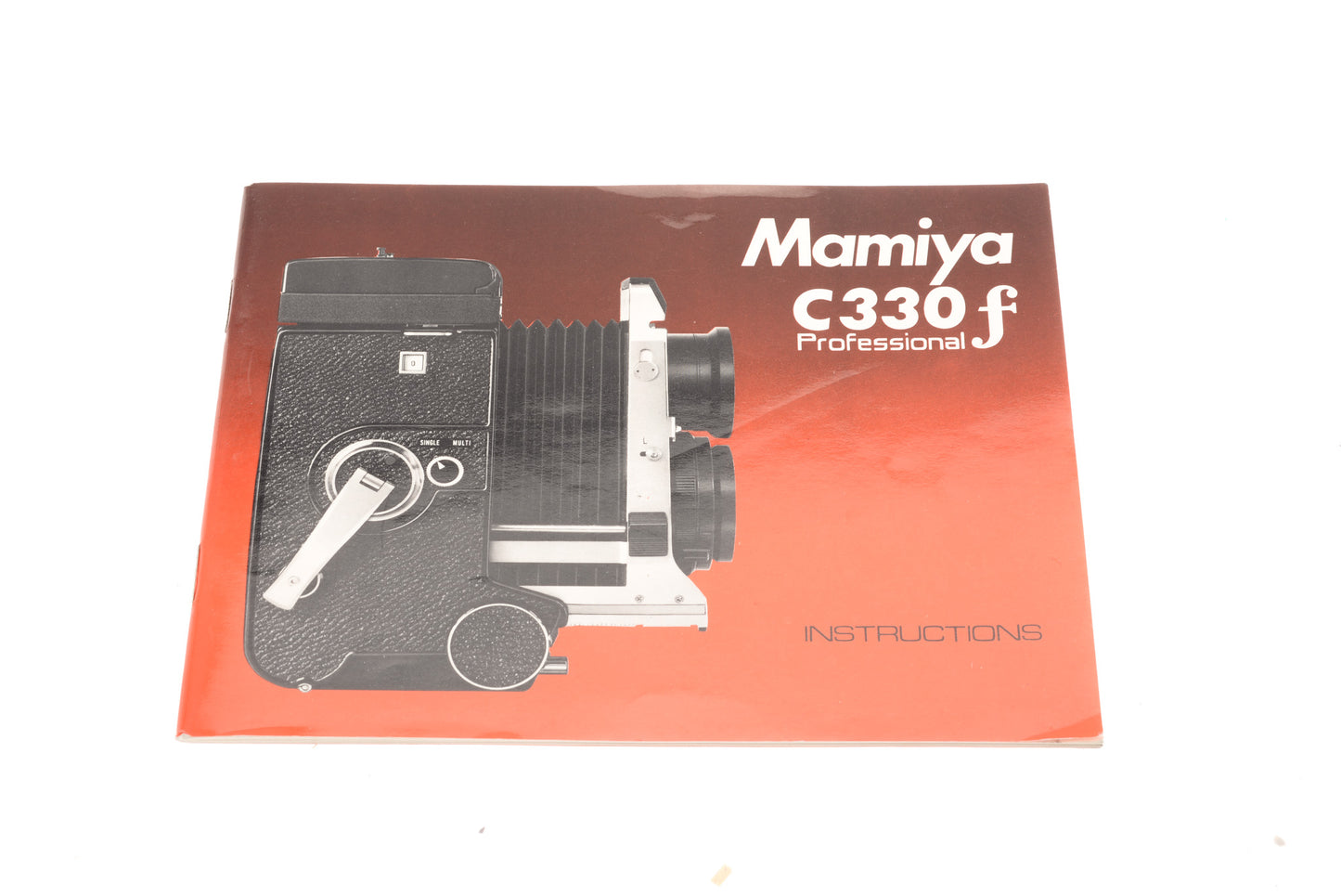 Mamiya C330f Professional Instructions - Accessory