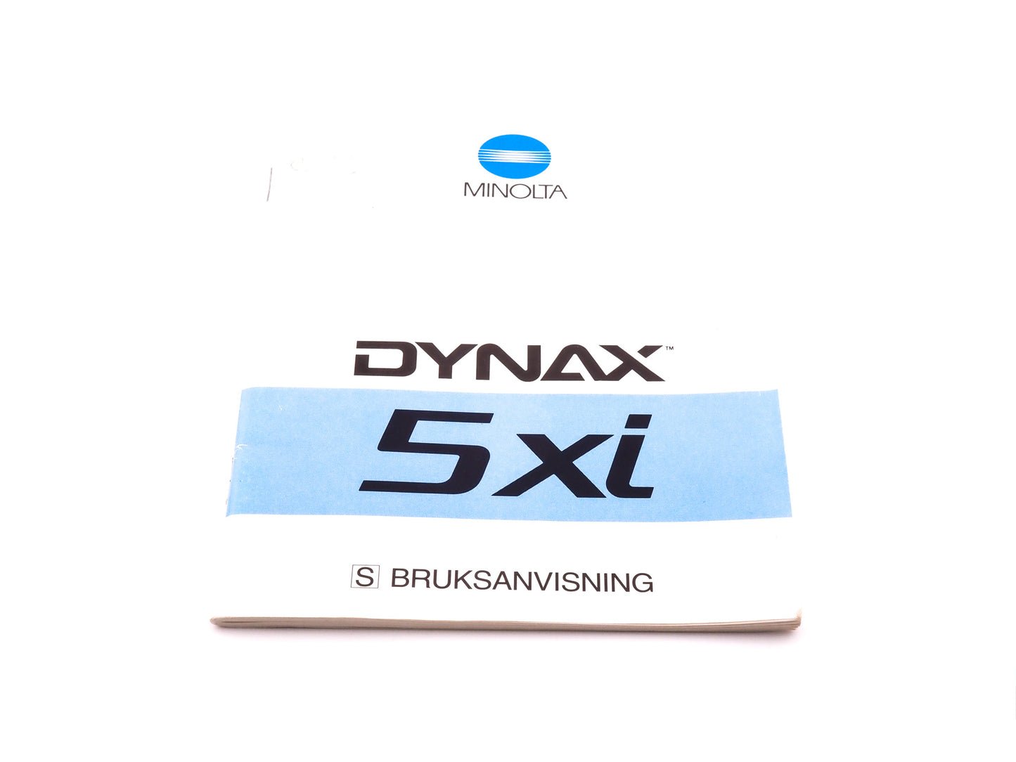 Minolta Dynax 5xi Instructions - Accessory