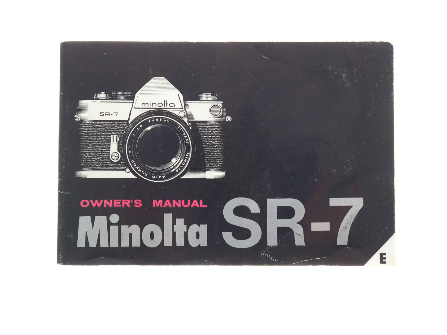 Minolta SR-7 Instructions - Accessory