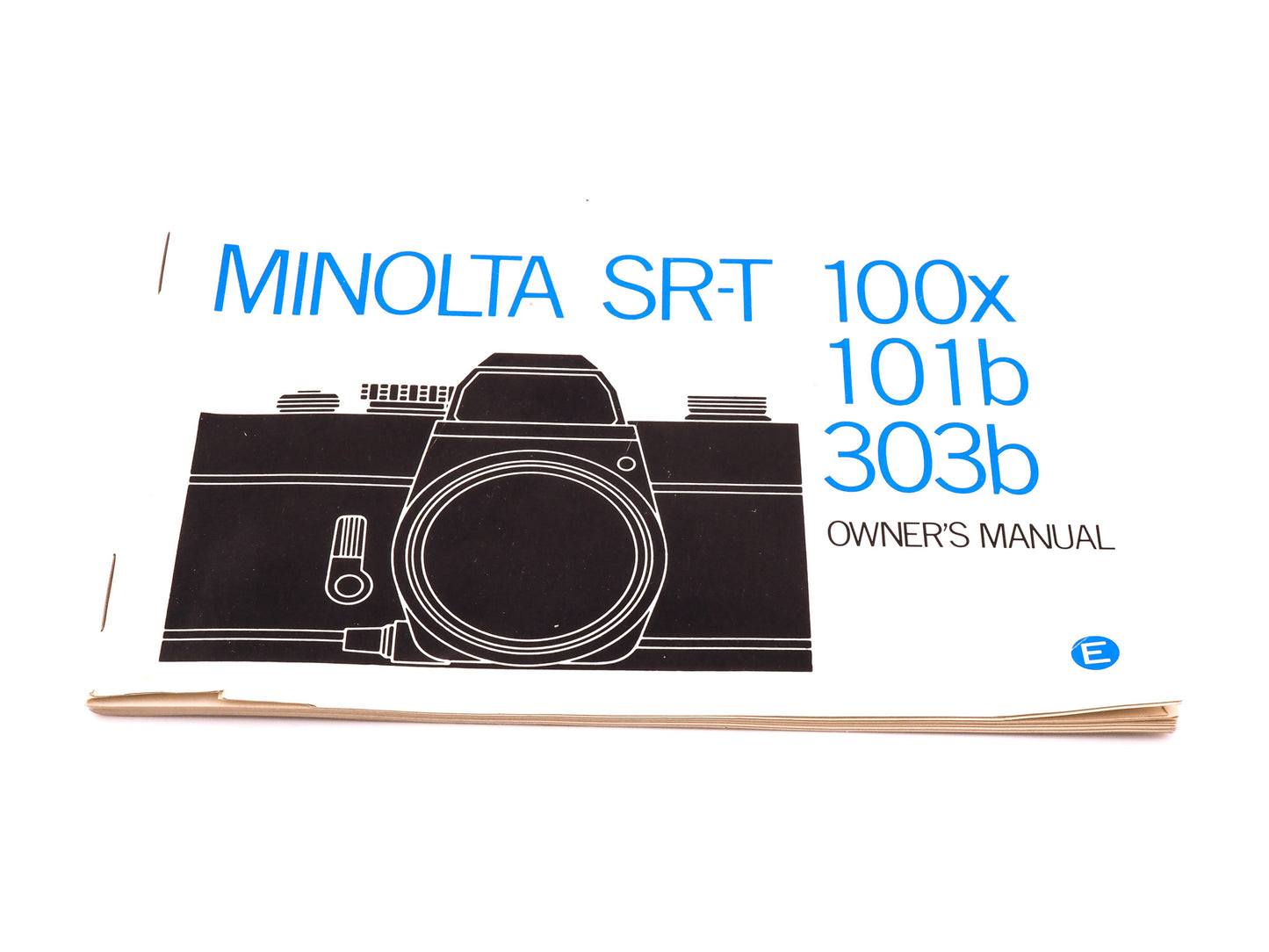Minolta SR-T 100x/101b/303b Instructions - Accessory