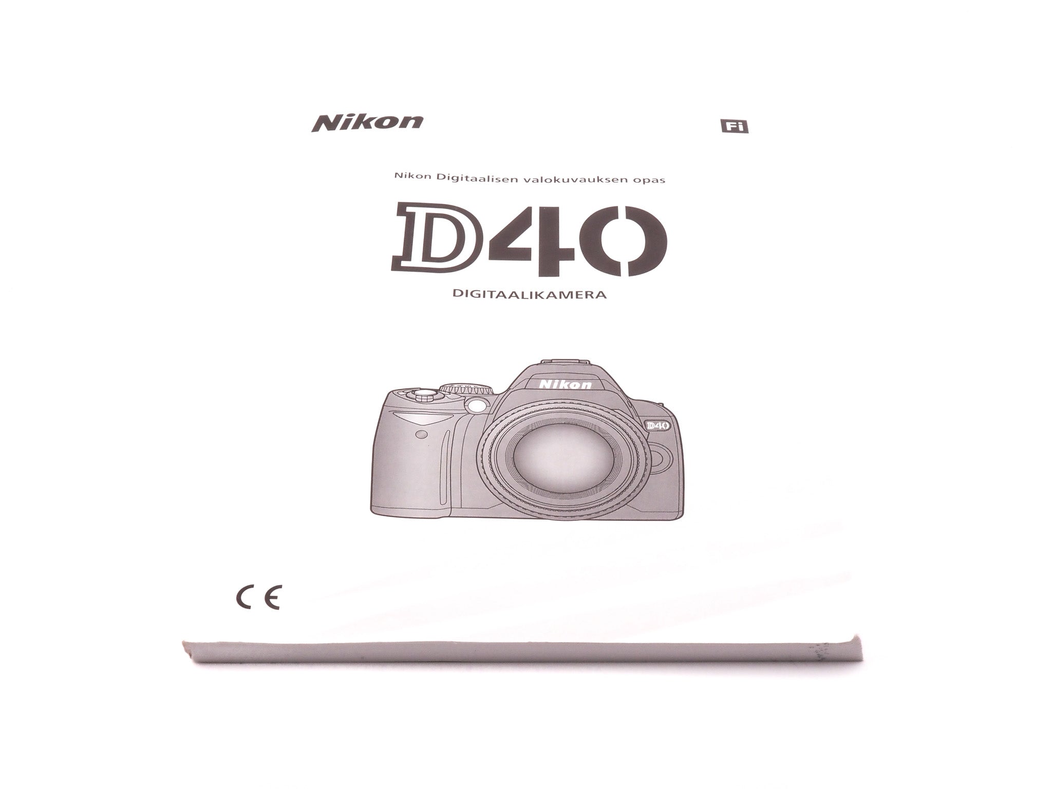 Nikon D40 Instructions Accessory Kamerastore