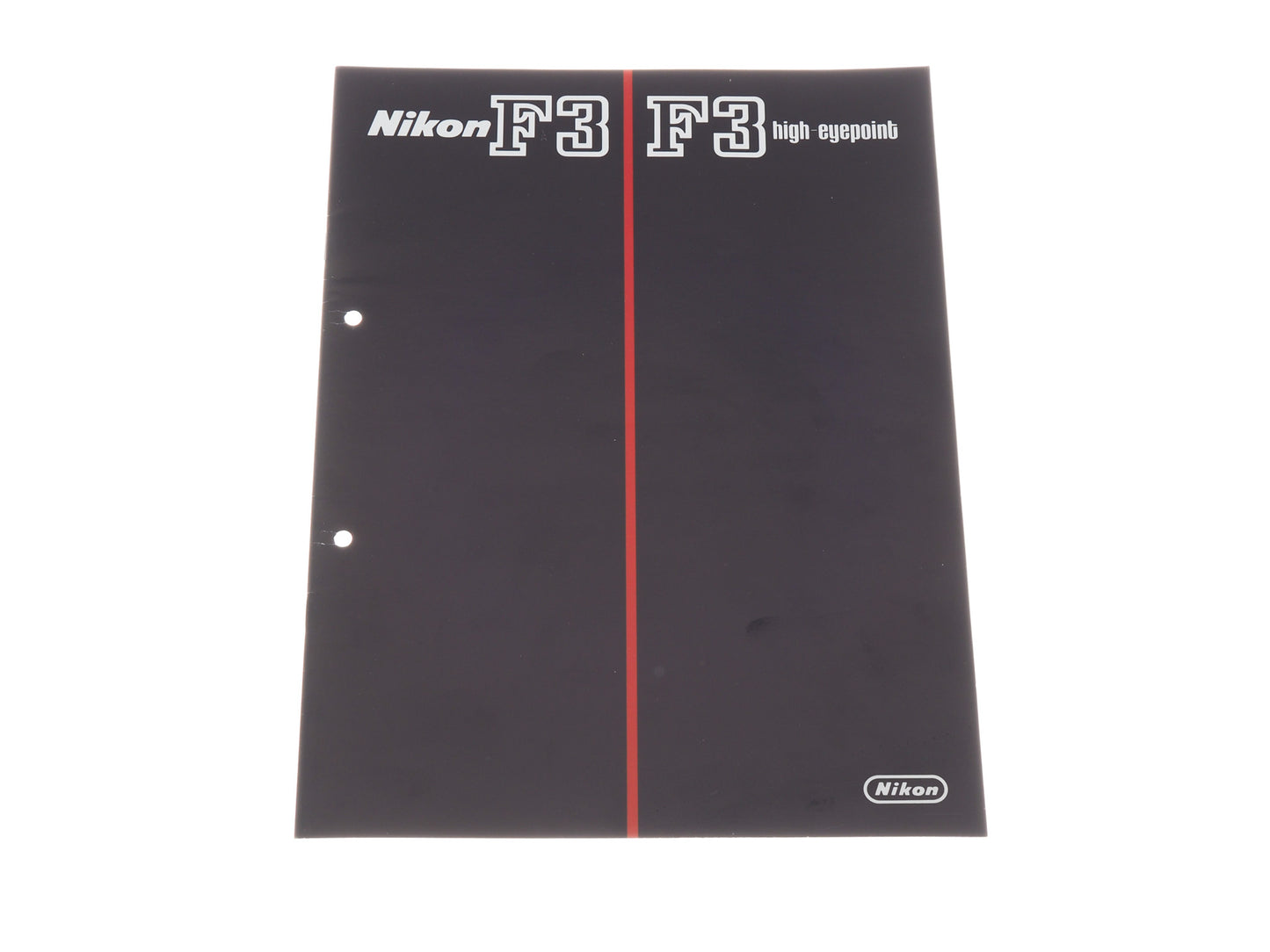 Nikon F3 / F3 High Eyepoint Brochure - Accessory