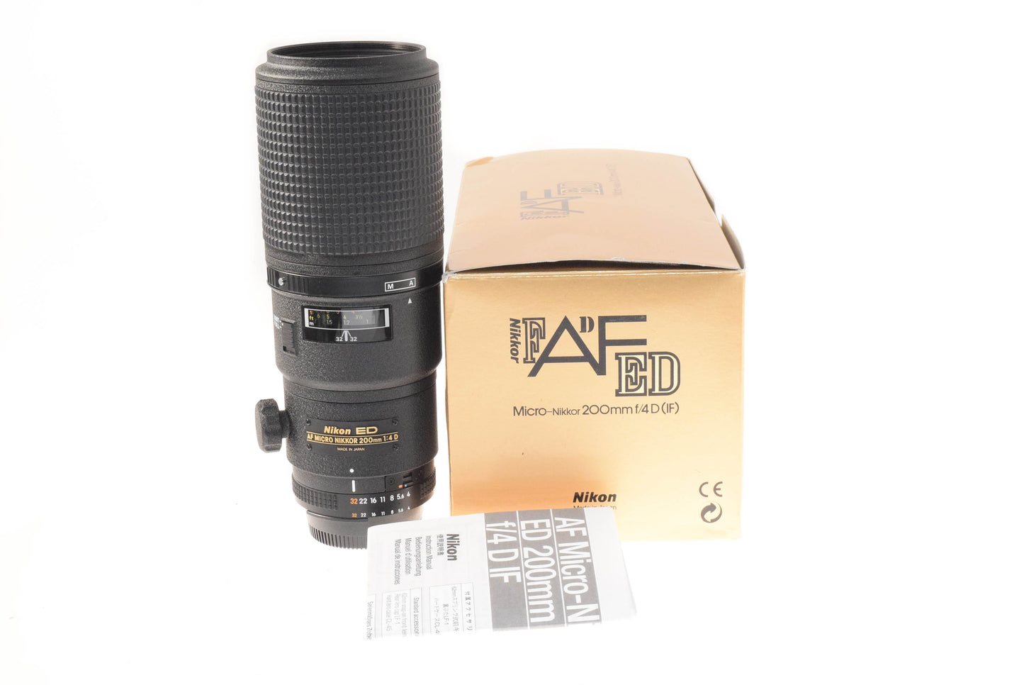 Nikon 200mm f4 D Micro ED IF - Lens