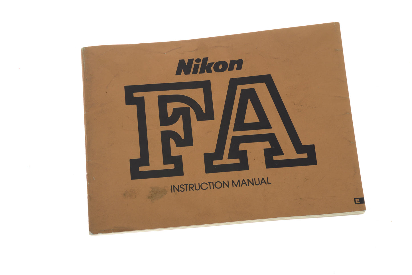 Nikon FA Instructions - Accessory