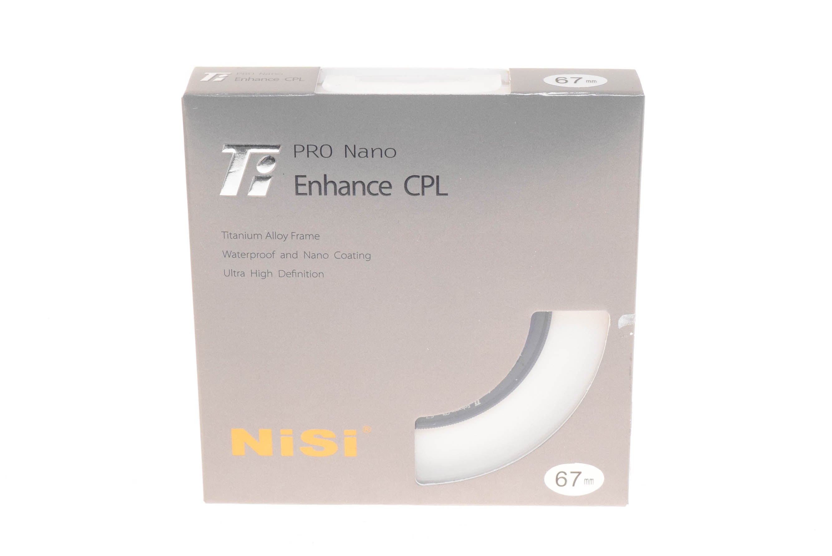 NiSi 67mm Ti Pro Nano Enhance CPL Accessory – Kamerastore