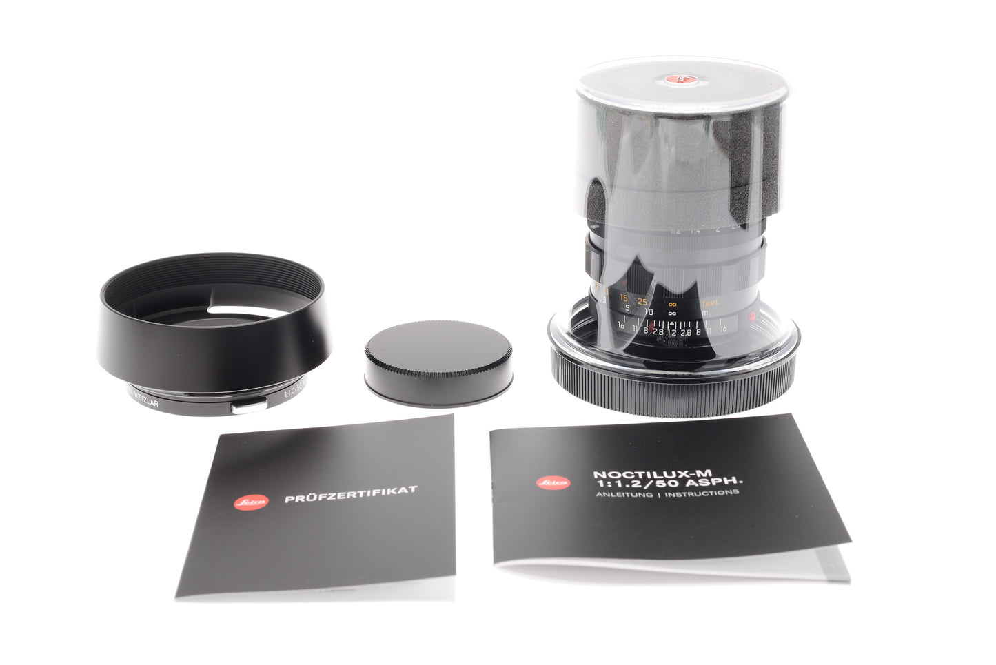 Leica 50mm f1.2 Noctilux-M ASPH. Classic (Black, 11686) - Lens