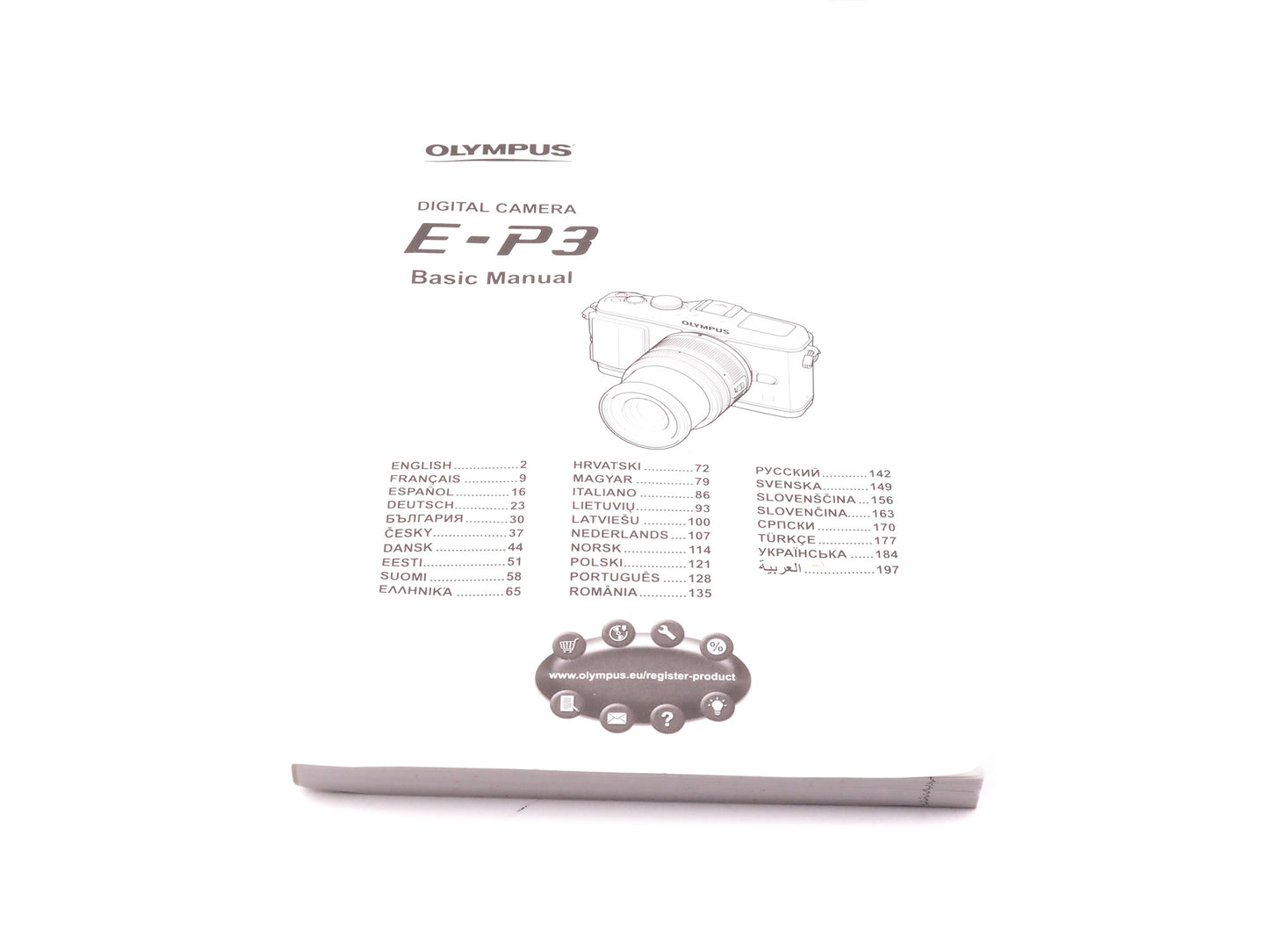 Olympus E-P3 Instructions - Accessory