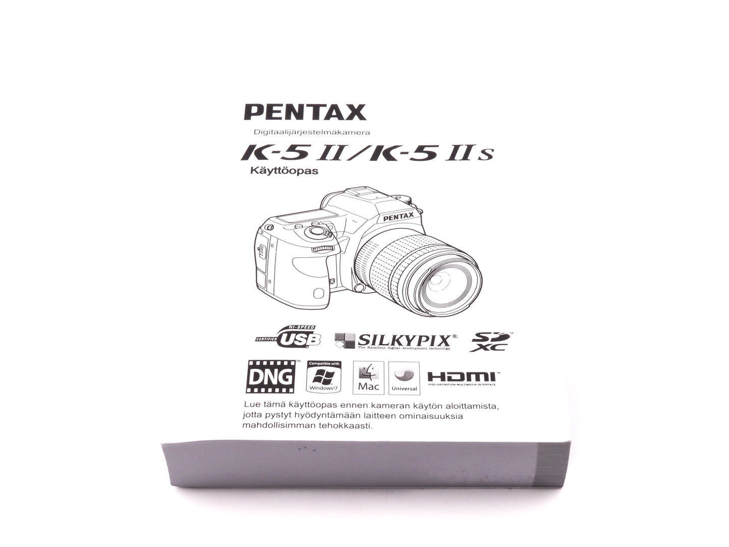 Pentax K-5 II/K-5 IIs Instruction Manual - Accessory