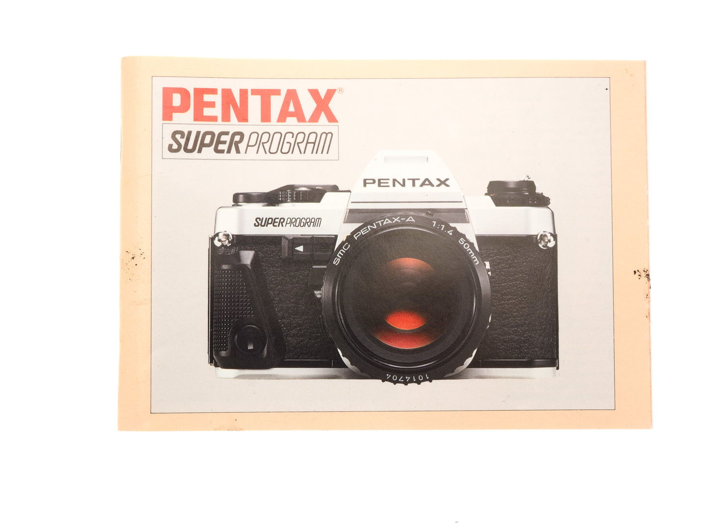 Pentax Super Program Instruction Manual - Accessory