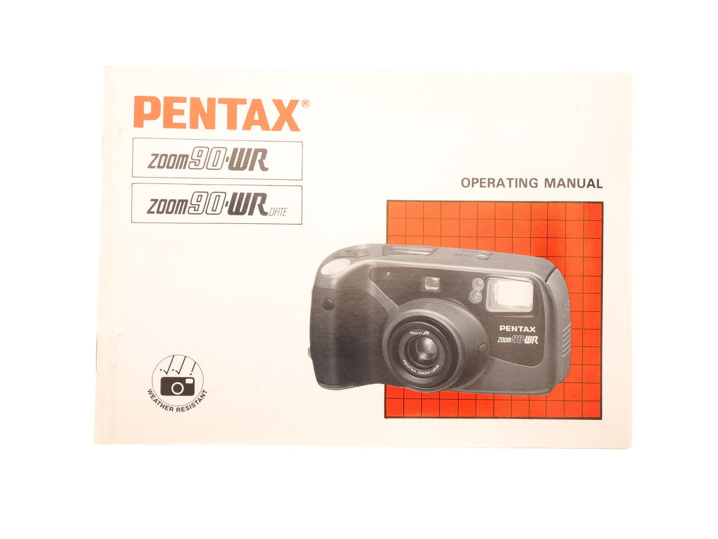 Pentax Zoom90WR/Zoom90WR Date Instructions - Accessory