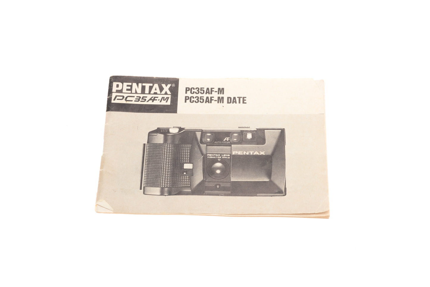 Pentax PC35AF-M (Date) Instructions - Accessory