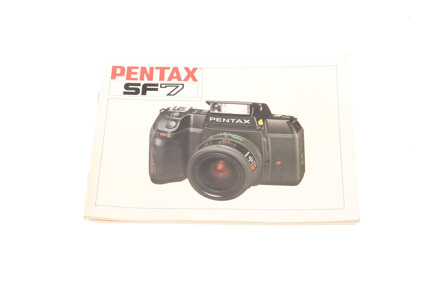 Pentax SF7 Instructions - Accessory
