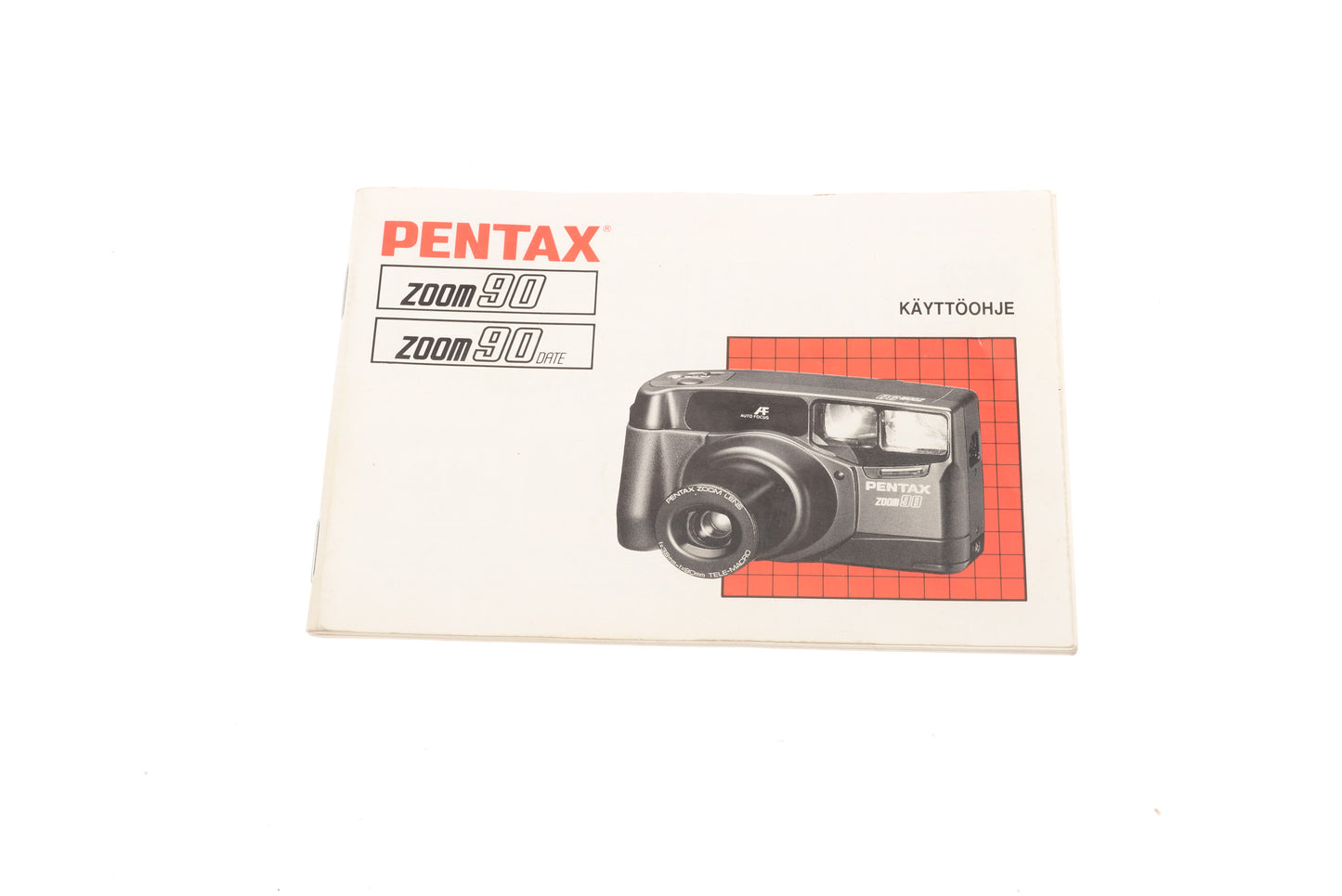 Pentax Zoom90/Zoom90 Date Instructions - Accessory