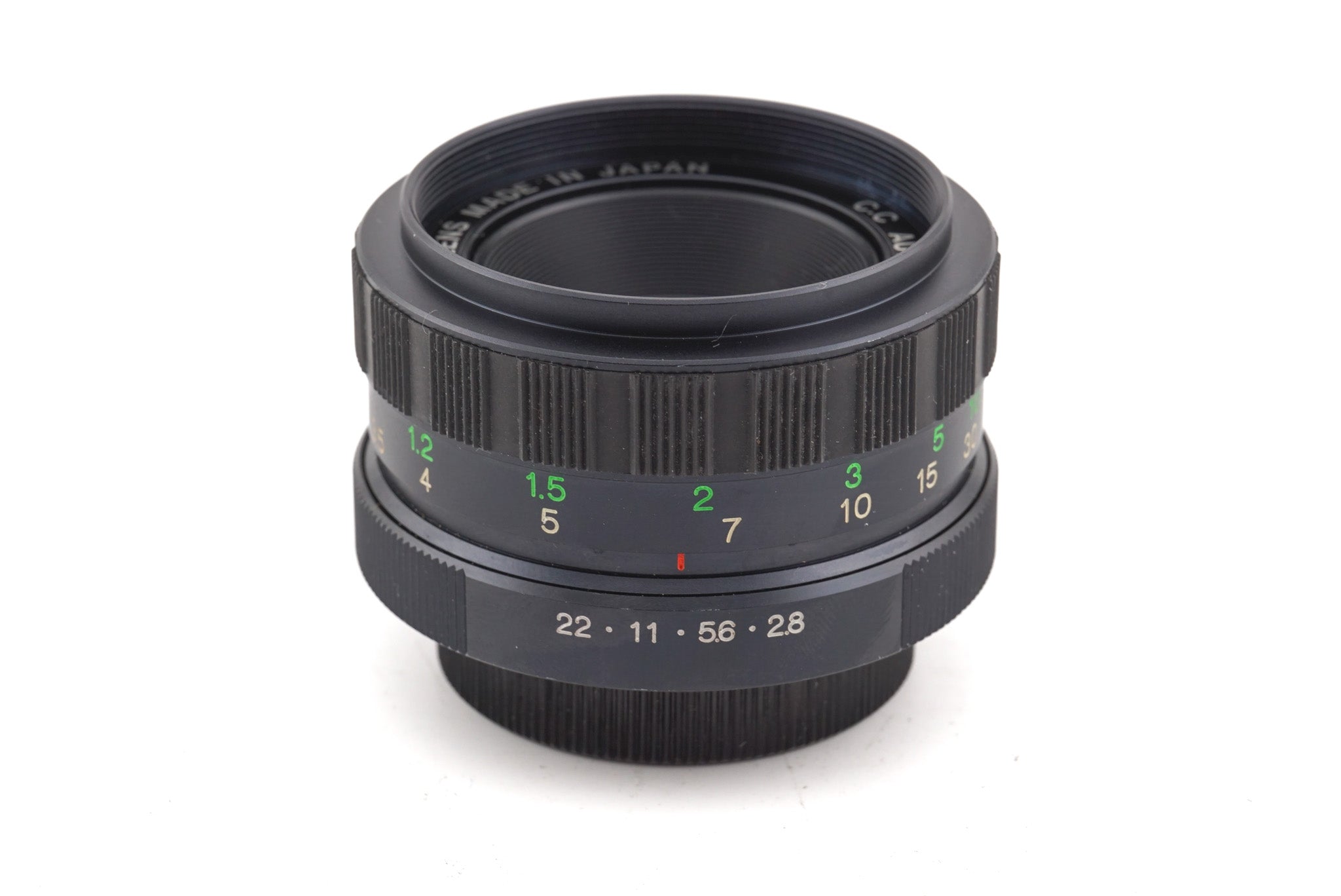 Petri 55mm F1.8 M4/3 マウントアダプター付-