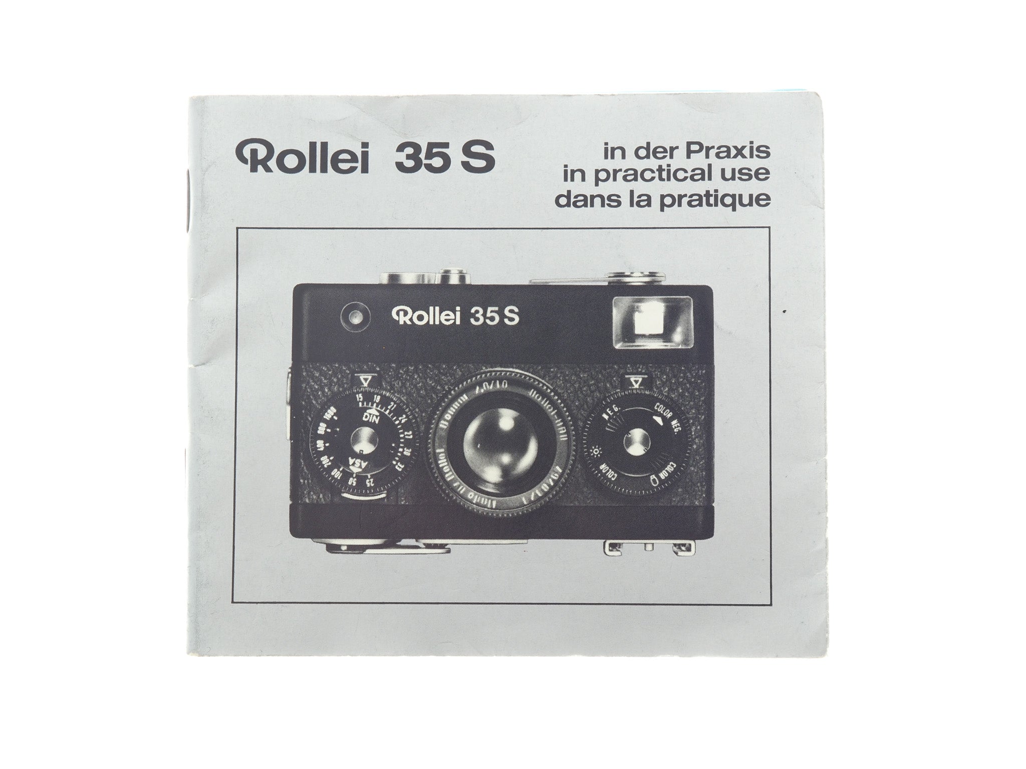 Rollei 35 S Instructions - Accessory – Kamerastore