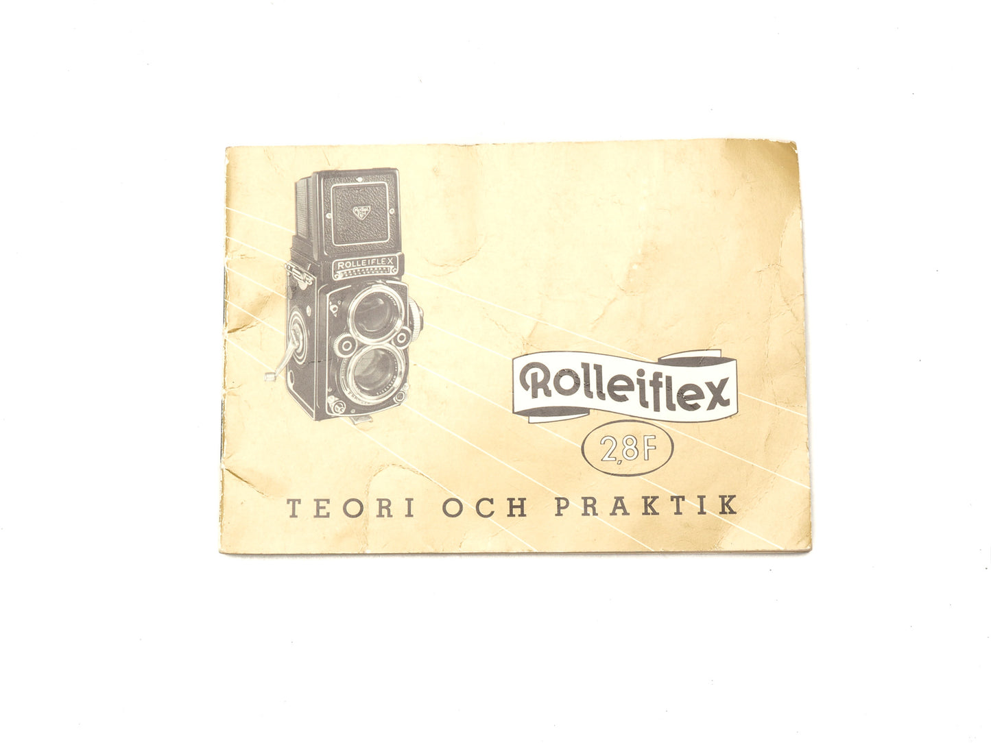 Rollei Rolleiflex 2.8F Instructions - Accessory