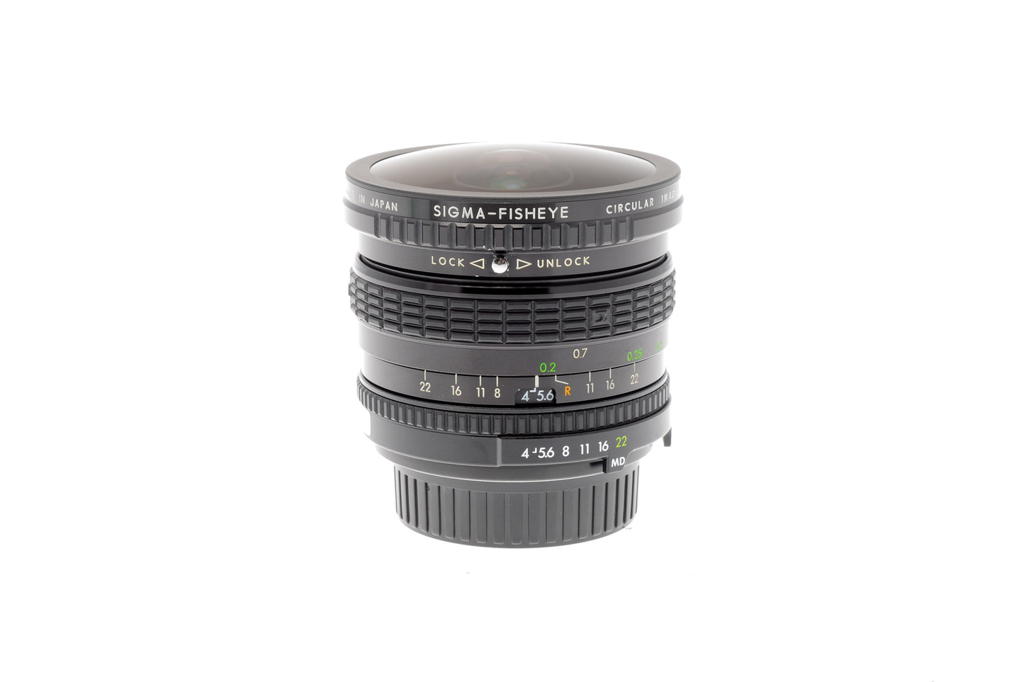 Sigma 8mm f4 Filtermatic Circular Image Multi-Coated - Lens