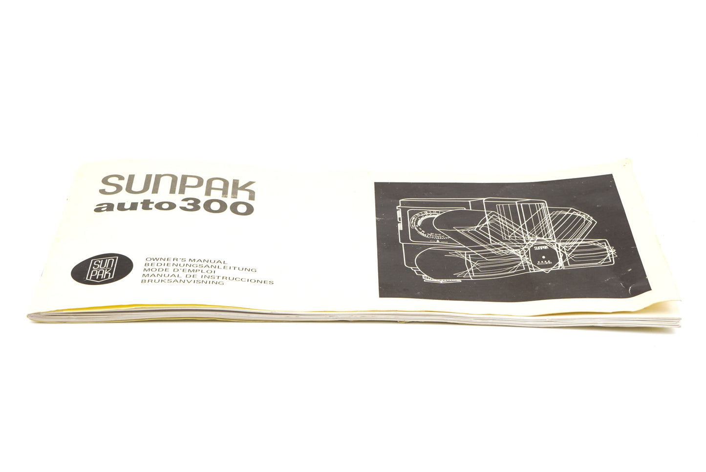 Sunpak Auto 300 Instructions - Accessory