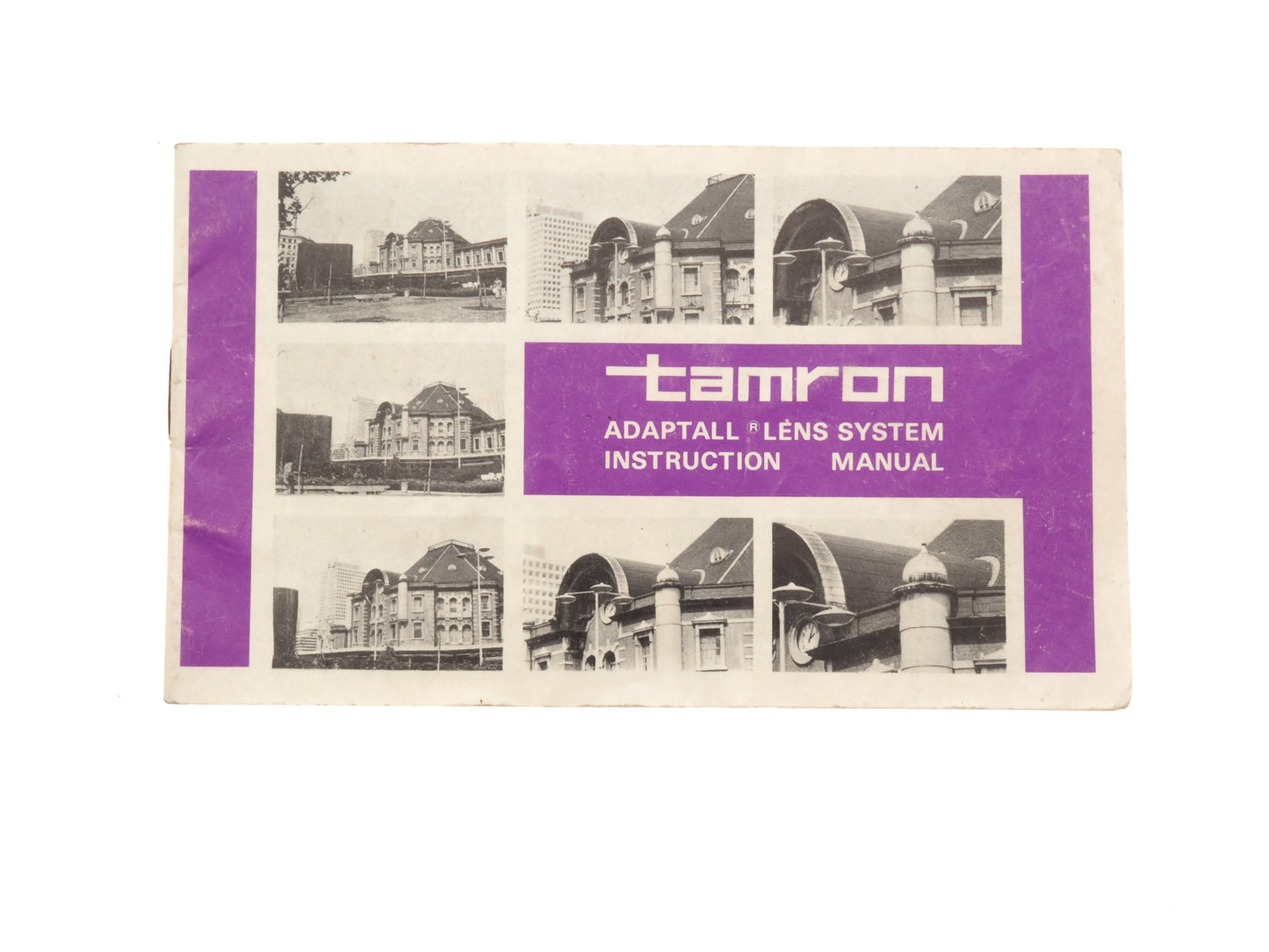 Tamron Adaptall Lens System Instructions - Accessory