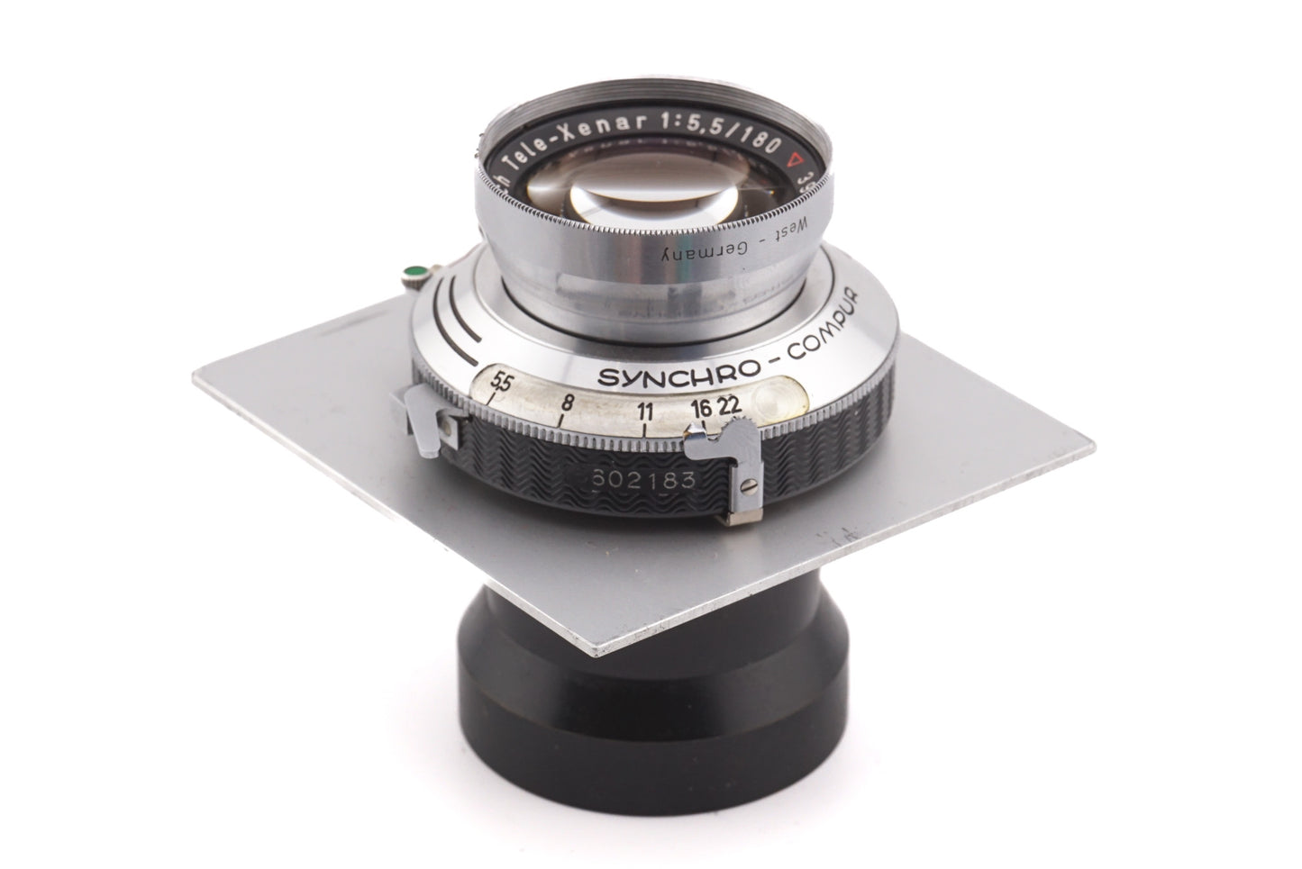 Schneider-Kreuznach 180mm f5.5 Tele-Xenar (Shutter) - Lens