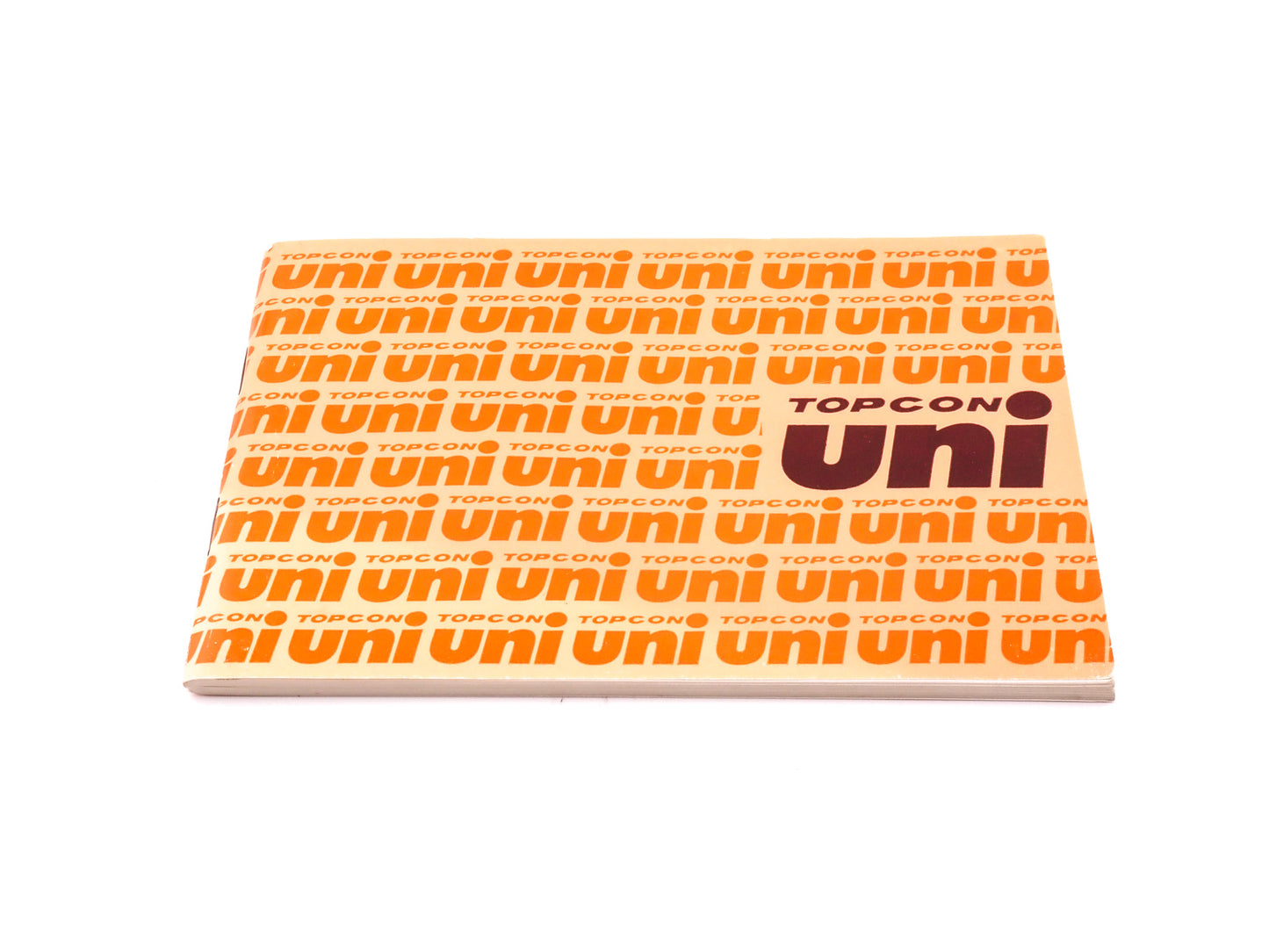 Topcon Uni Instruction Manual - Accessory