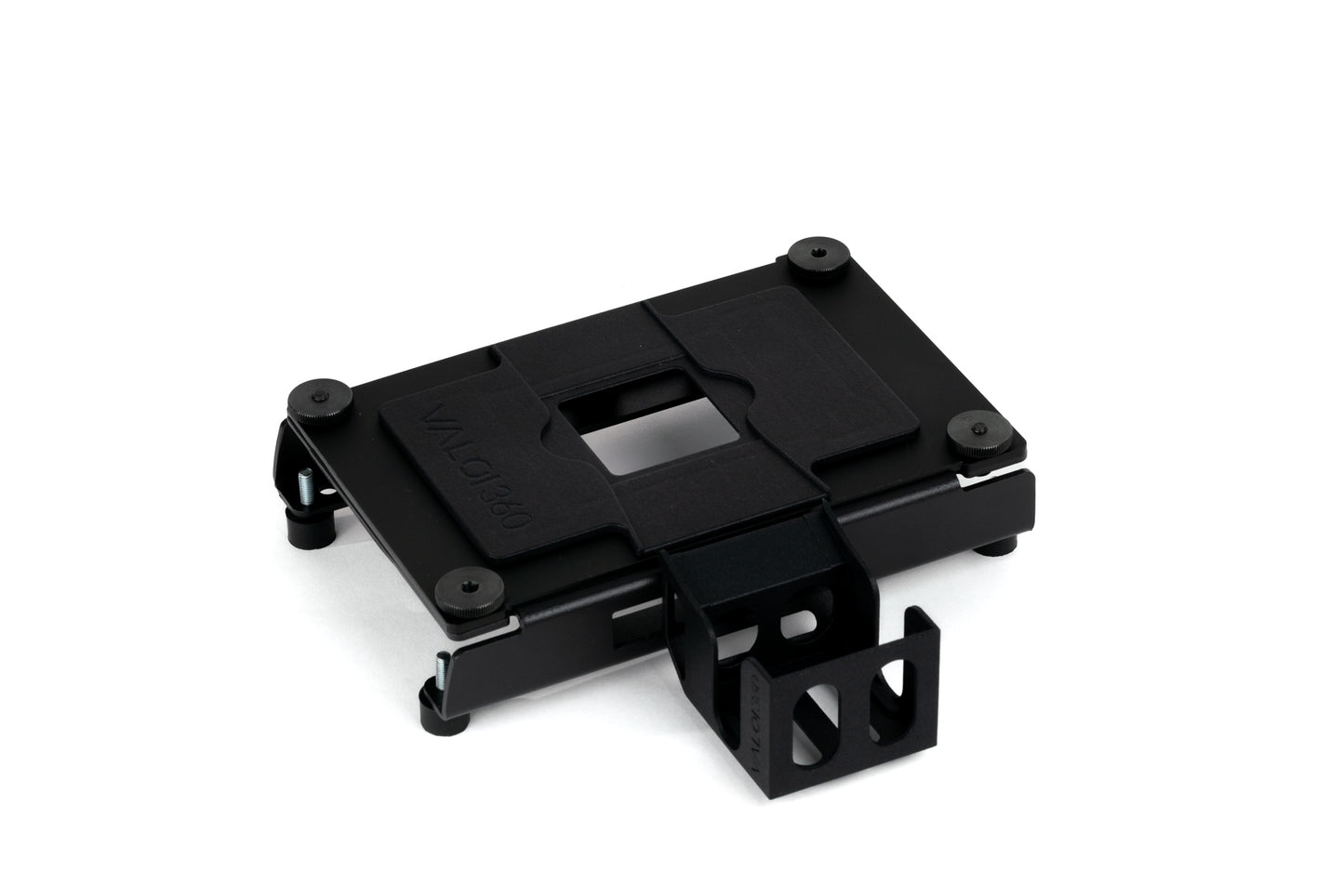 LightAdapter for CS-LITE with holder plate and slide basket on a white background.