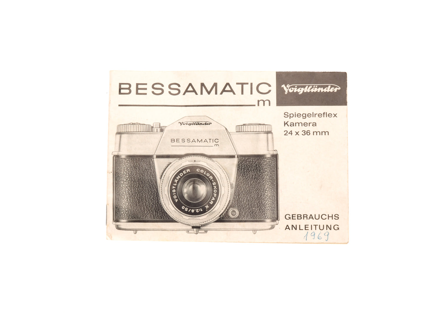 Voigtländer Bessamatic Instructions - Accessory