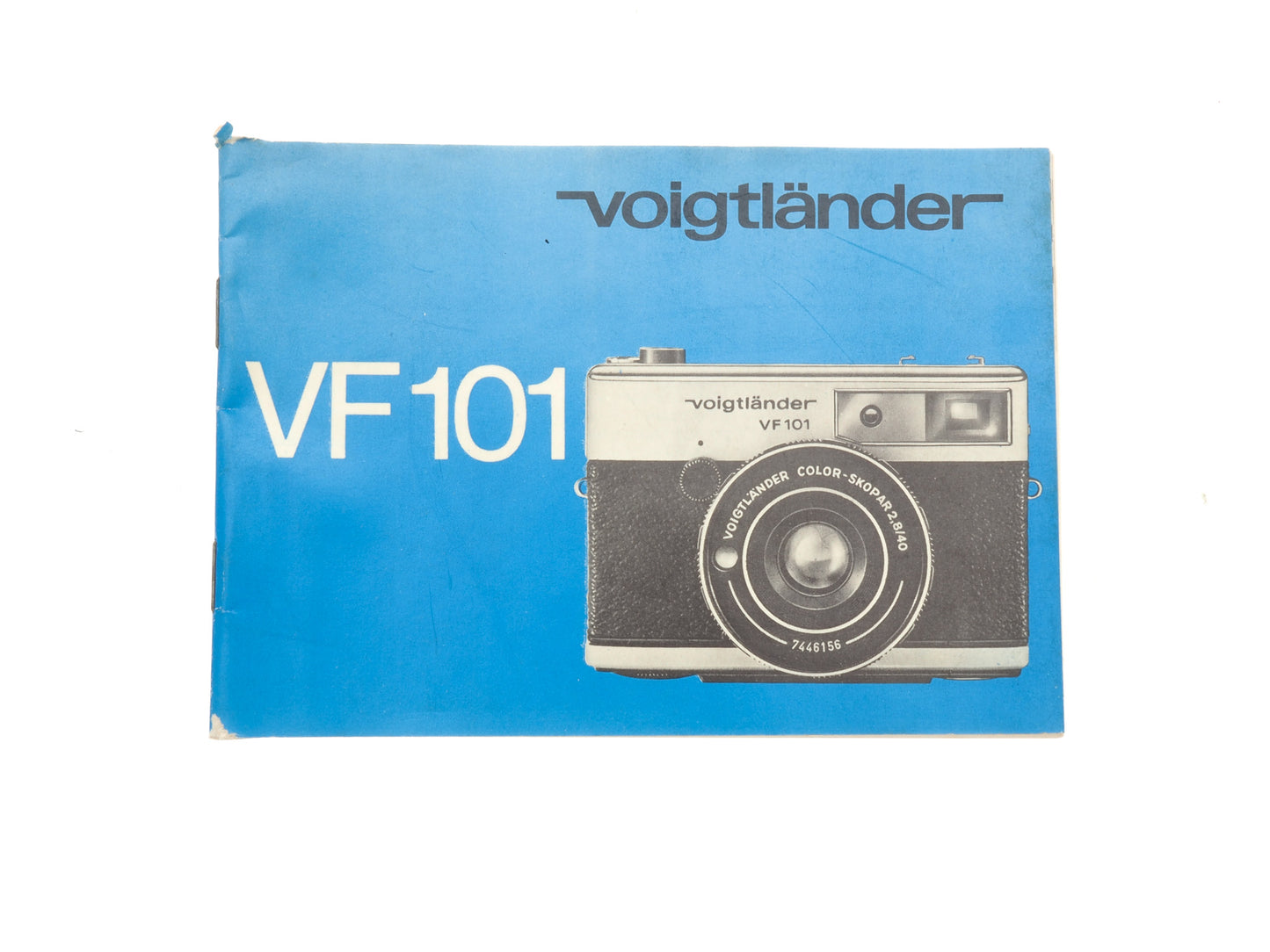 Voigtländer VF 101 Instructions - Accessory