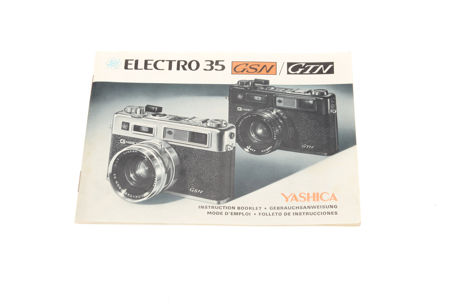 Yashica Electro 35 GSN/GTN Instructions - Accessory