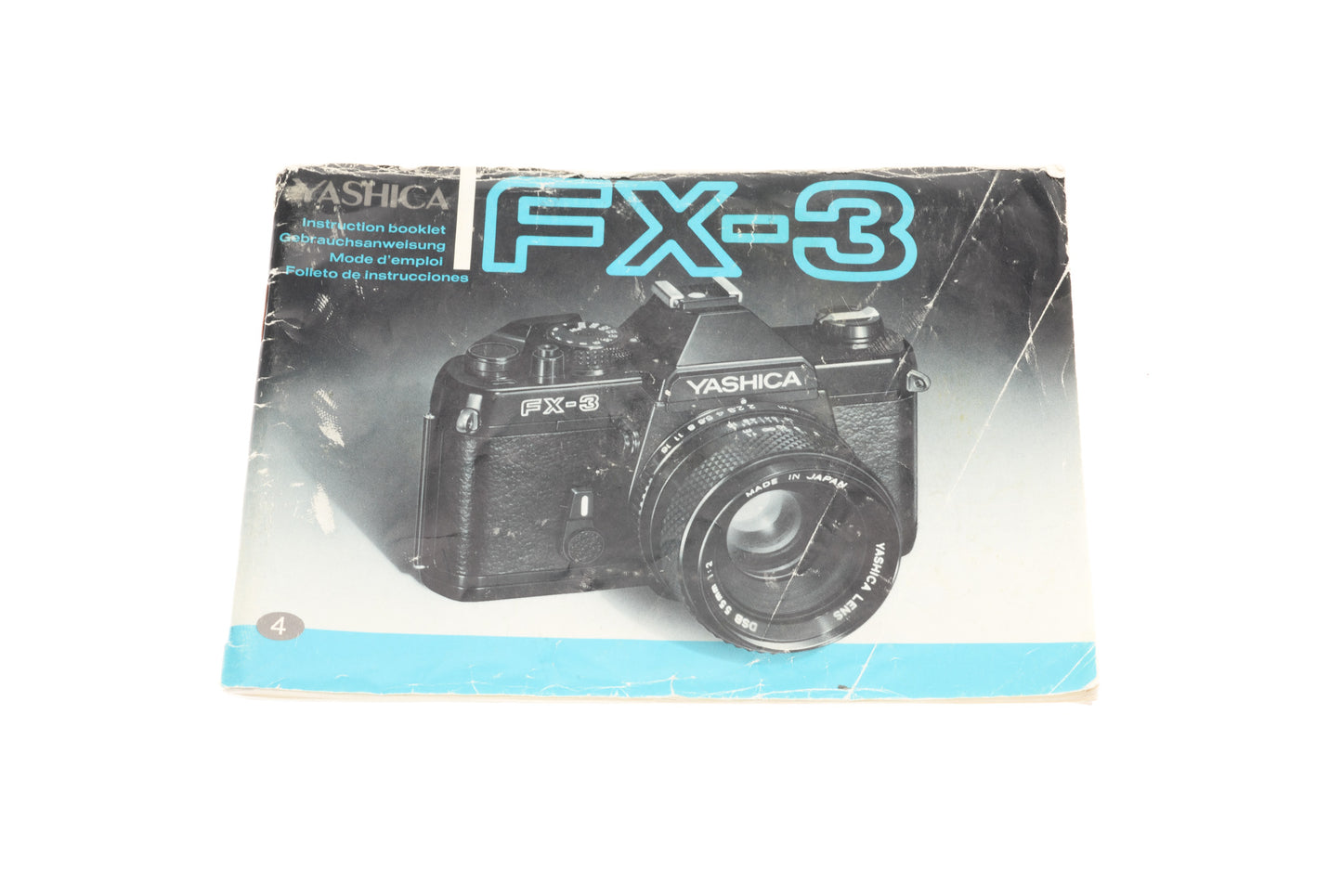 Yashica FX-3 Instructions - Accessory