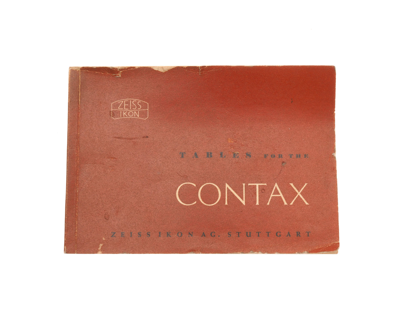 Zeiss Ikon Tables for The Contax - Accessory