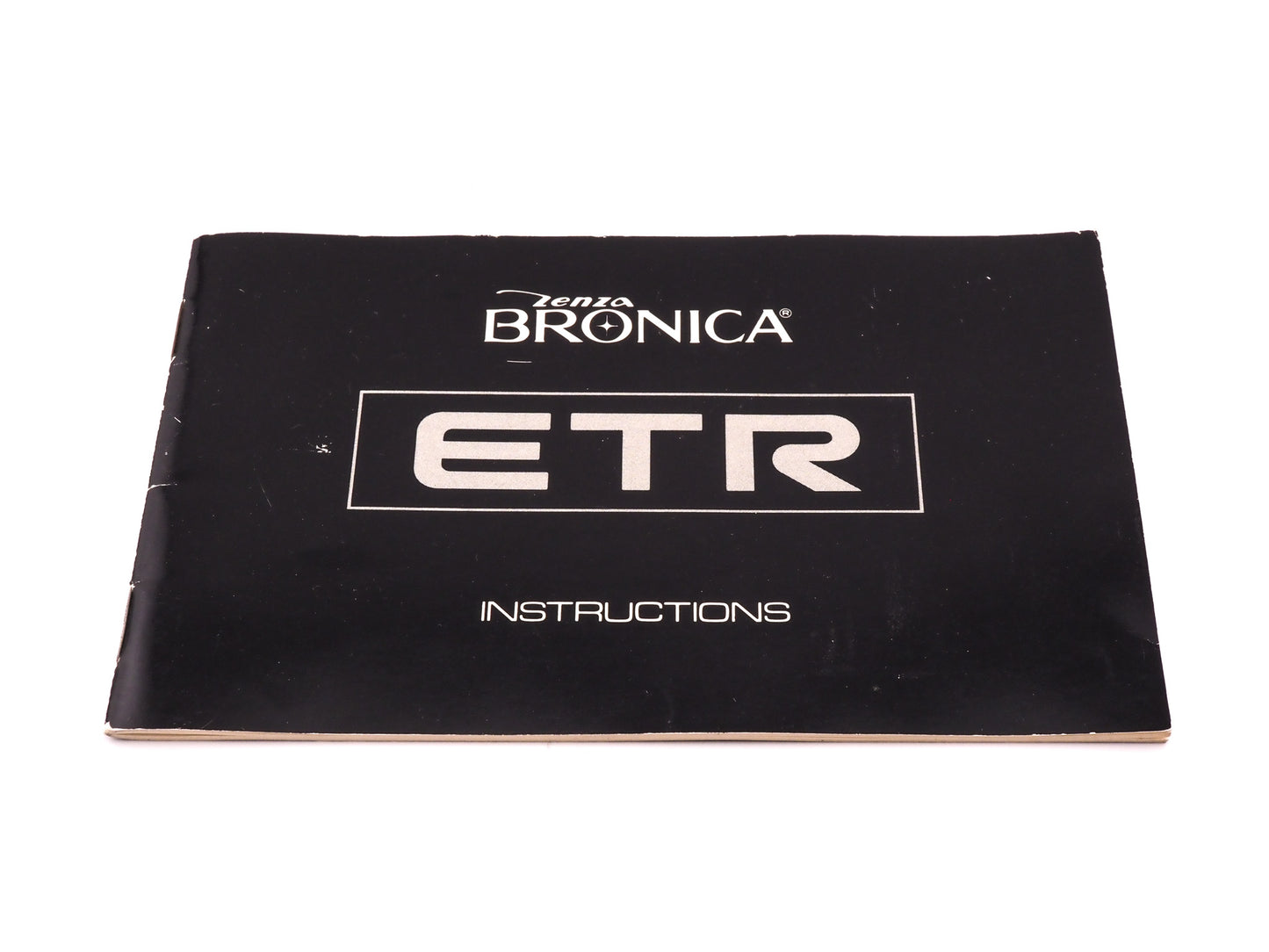 Zenza Bronica ETR Instructions - Accessory