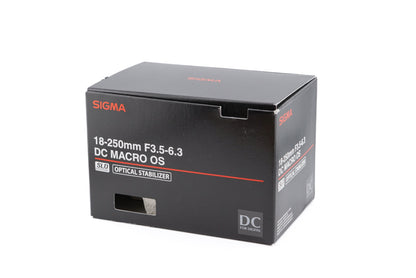 Sigma 18-250mm f3.5-6.3 DC OS Macro HSM