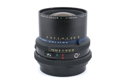 Mamiya 50mm f4.5 Sekor Z W