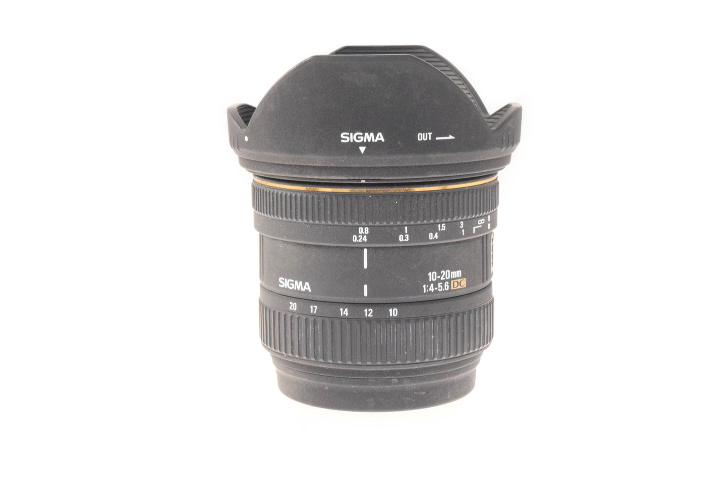 Sigma 10-20mm f4-5.6 EX DC