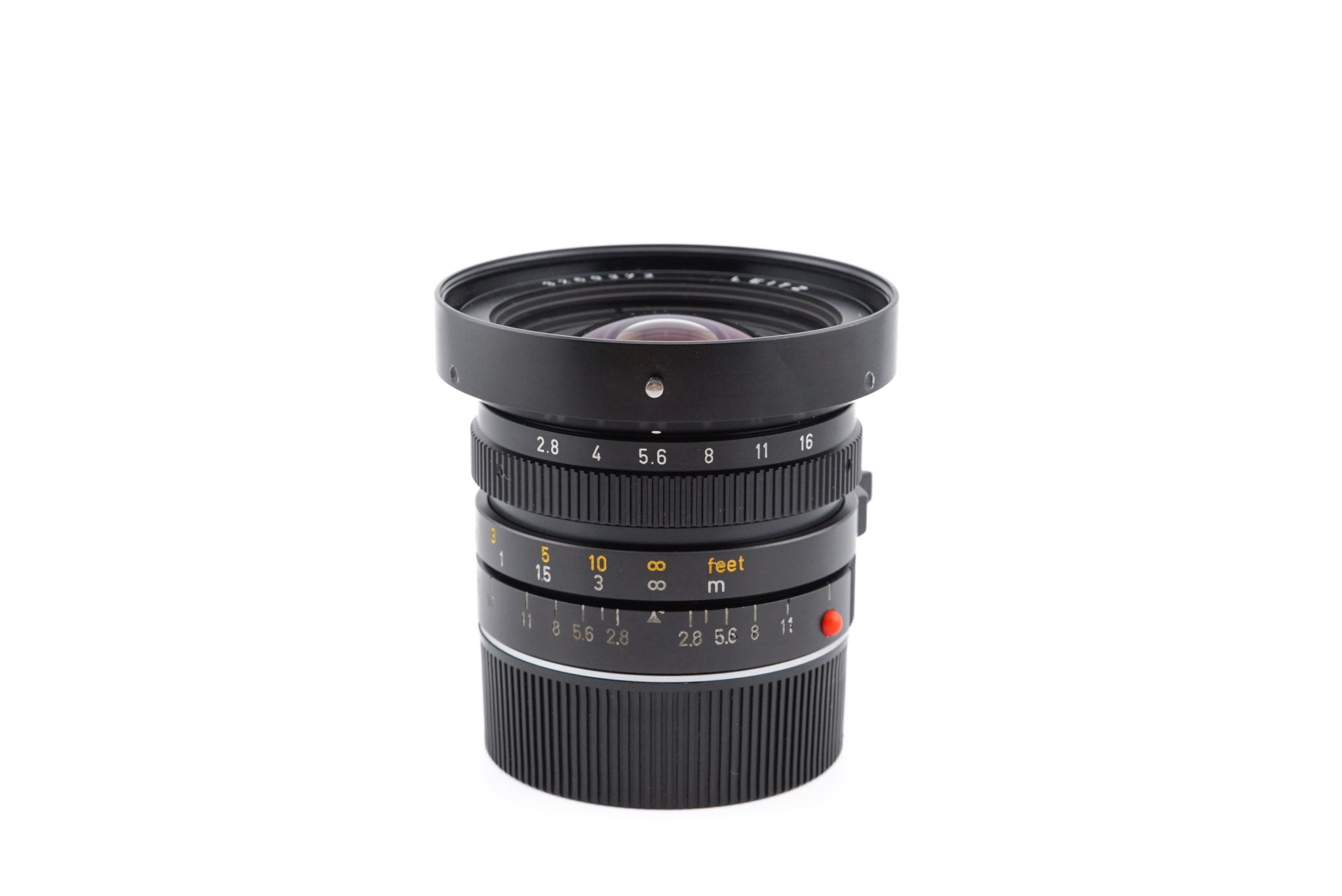 Leica 21mm f2.8 Elmarit-M (11134) + 21mm Optical Viewfinder (12008