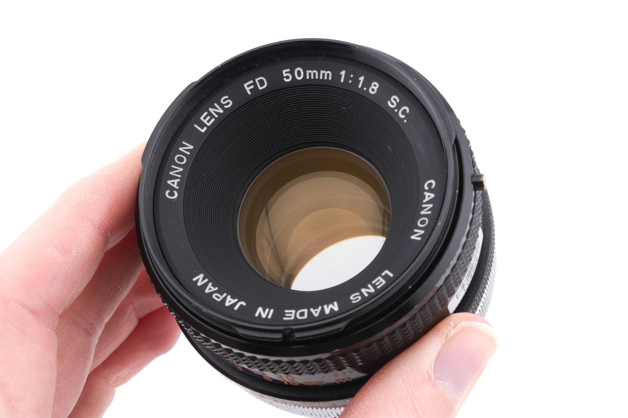Canon 50mm f1.8 S.C.