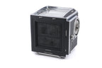 Hasselblad 503CW (Silver, 10243) + A12N Film Magazine + Waist Level Finder (New / Chrome, 42315) + Acute Matte D Microprism / Split Image Focusing Screen (42215) + 80mm f2.8 Planar T* CF (20029) + Winding Crank E (44086)