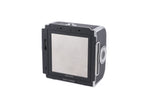 Hasselblad 503CW (Silver, 10243) + A12N Film Magazine + Waist Level Finder (New / Chrome, 42315) + Acute Matte D Microprism / Split Image Focusing Screen (42215) + 80mm f2.8 Planar T* CF (20029) + Winding Crank E (44086)