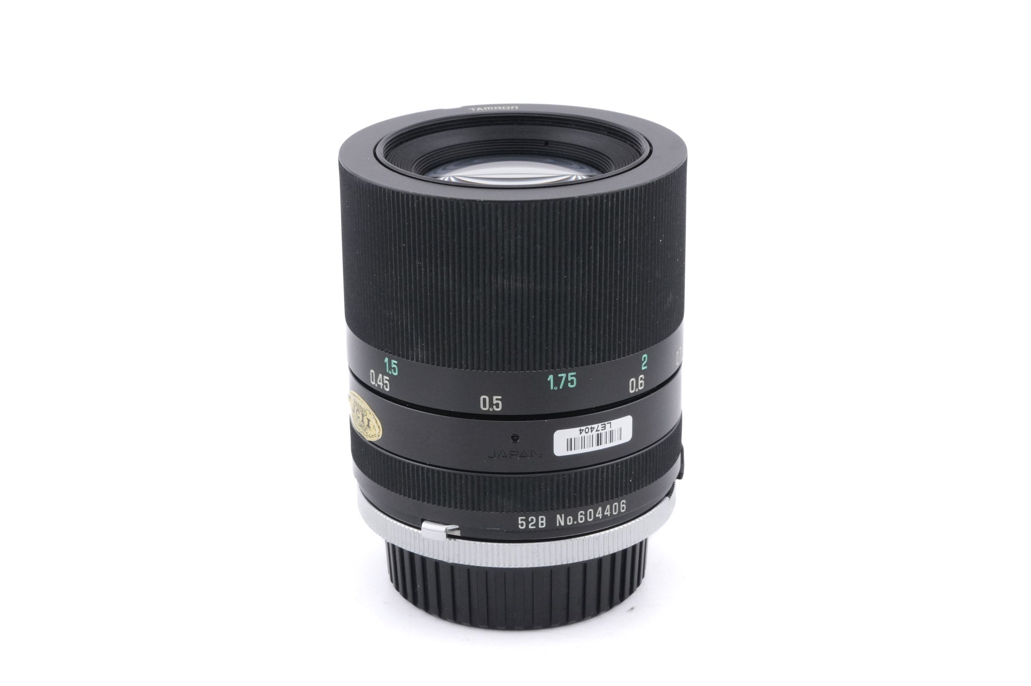 Tamron 90mm f2.5 SP Tele Macro BBAR MC (52B) + Adaptall - Pentax K.M. Adapter