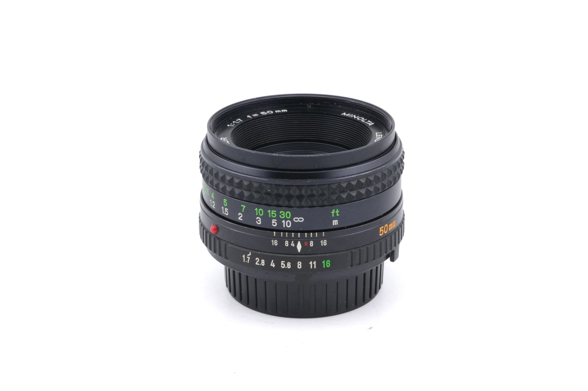 Minolta 50mm f1.7 MD Rokkor