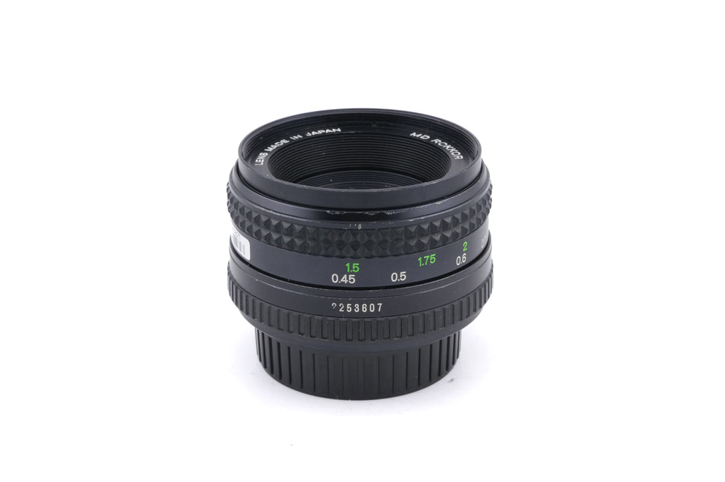 Minolta 50mm f1.7 MD Rokkor