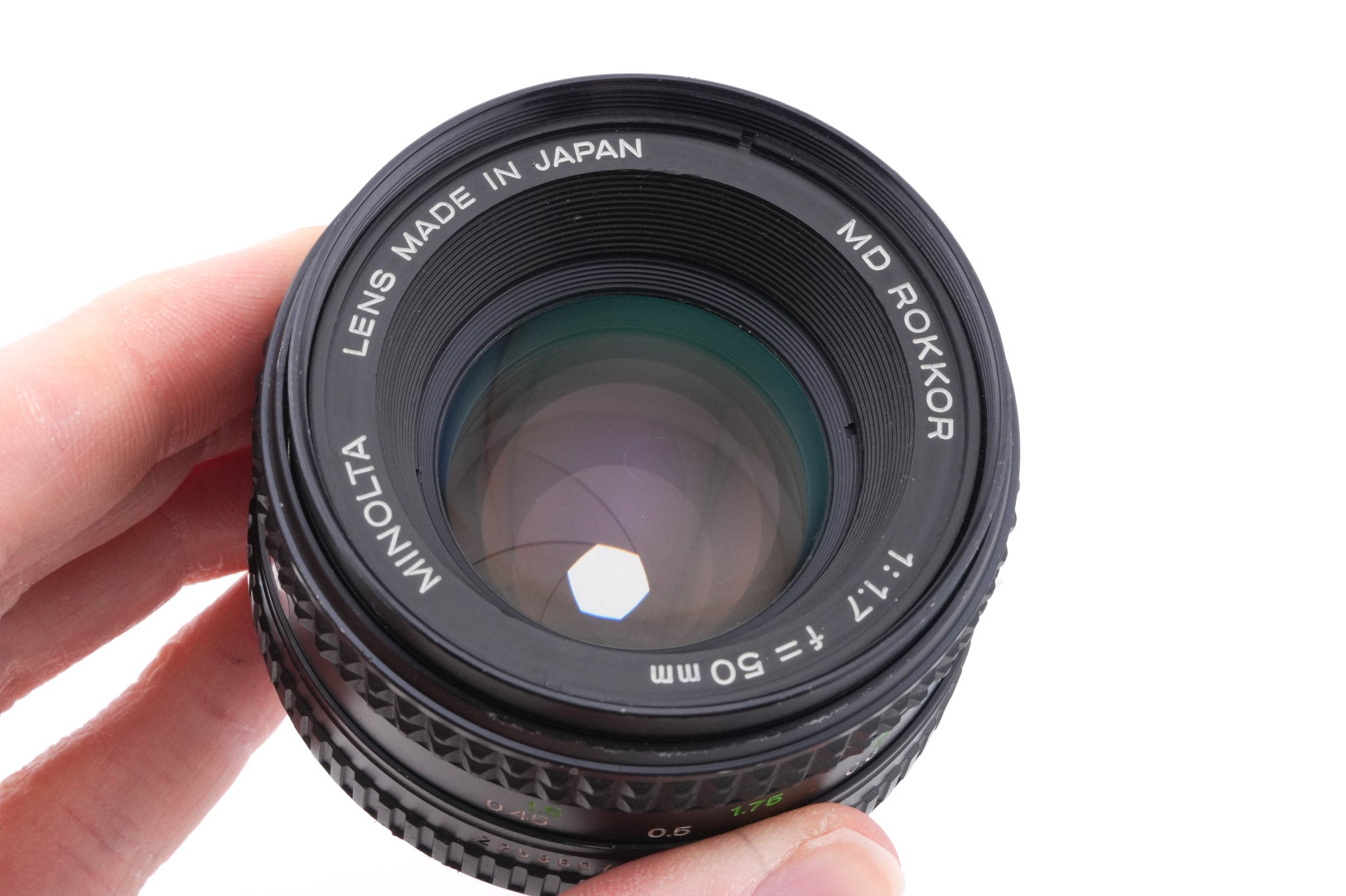 Minolta 50mm f1.7 MD Rokkor
