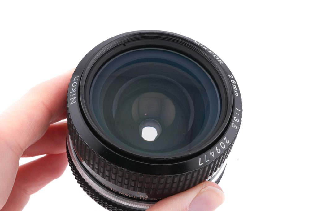 Nikon 28mm f3.5 Nikkor K AI'd