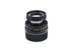 Leica 50mm f2.8 Elmar-M (Black, 11831) + Lens Hood (50mm f2.8 Elmar-M) (12549)